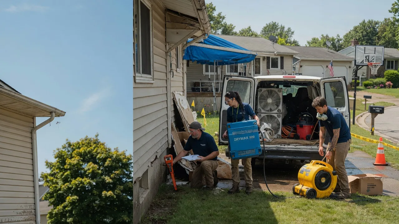 Ceiling Leak Cleanup in Bay Village, OH near me